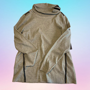 NWT RAFAELLA Grey Turtleneck